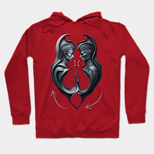 male & female Hoodie